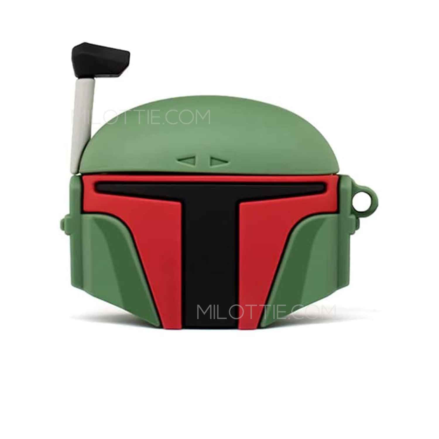Boba Fett Helmet Star Wars Apple Airpods & AirPods Pro Case-3