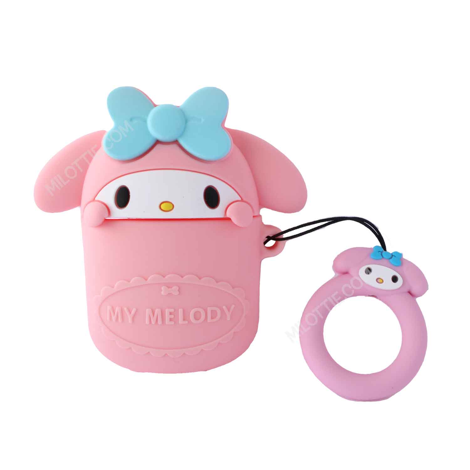 Peaking My Melody Airpods Case - Milottie