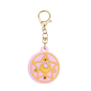Sailor Moon Crystal Star Brooch AirTag Case Key Chain