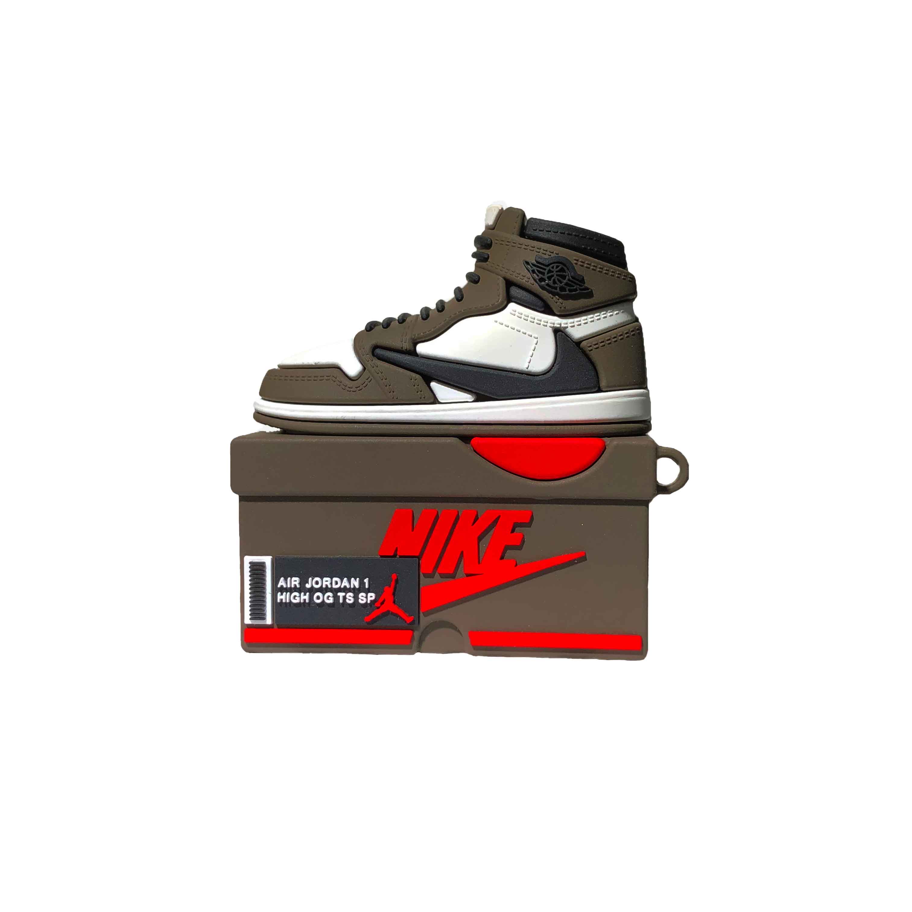 Buy gray 3D Nike Shoe with Box AirPods Case