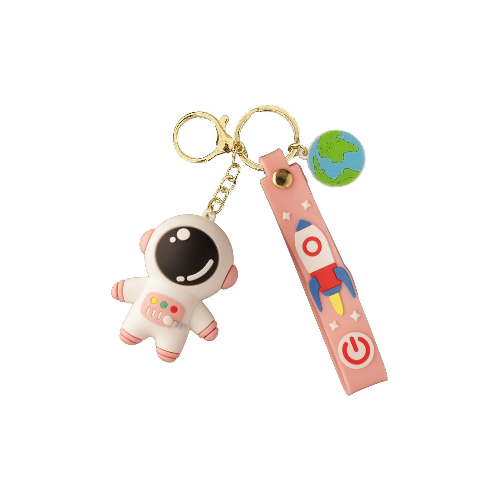 Buy pink Astronaut Assorted AirTag Case Key Chain