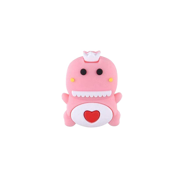 Pink Dinosaur cable protector - Milottie