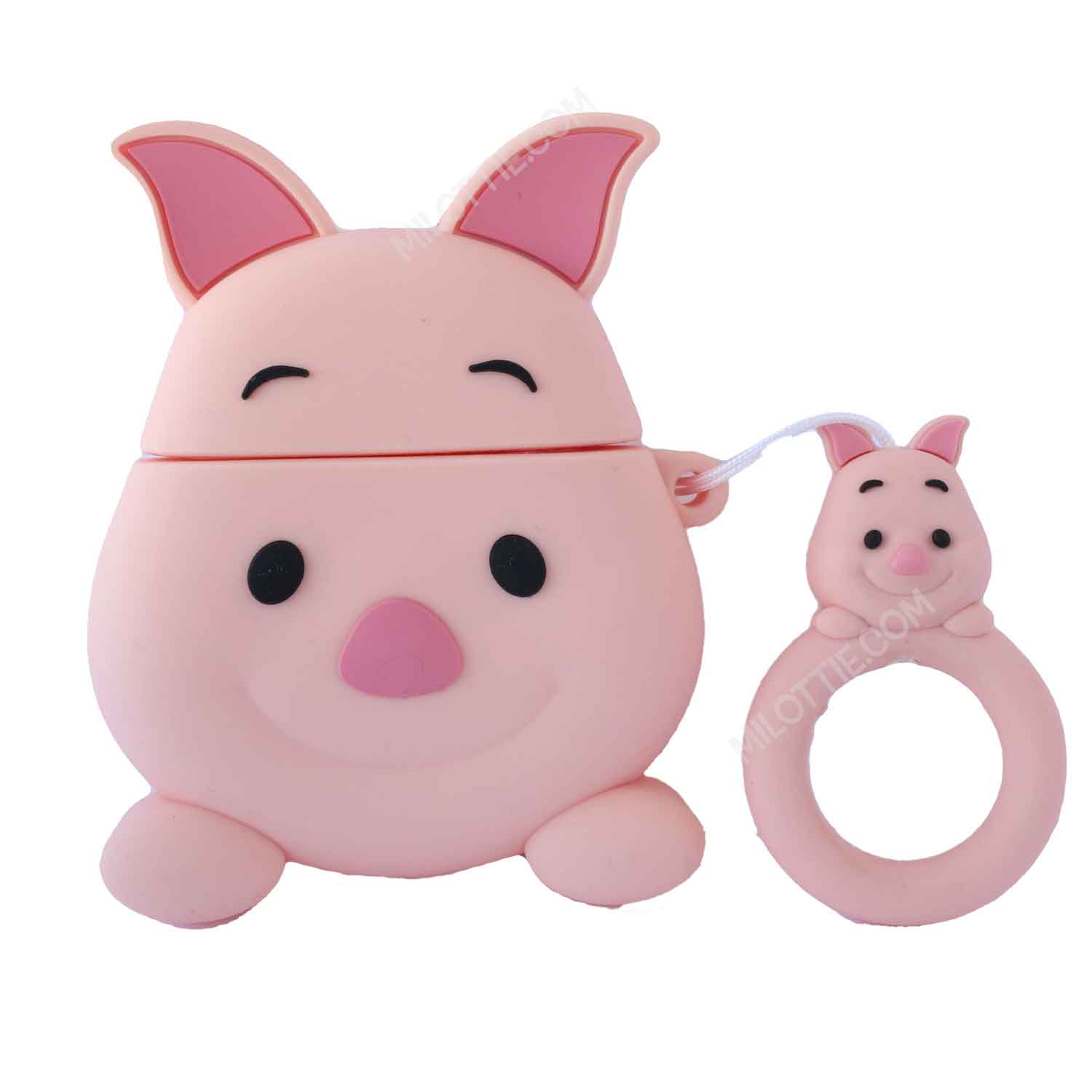 Smiling Piglet Airpods Case