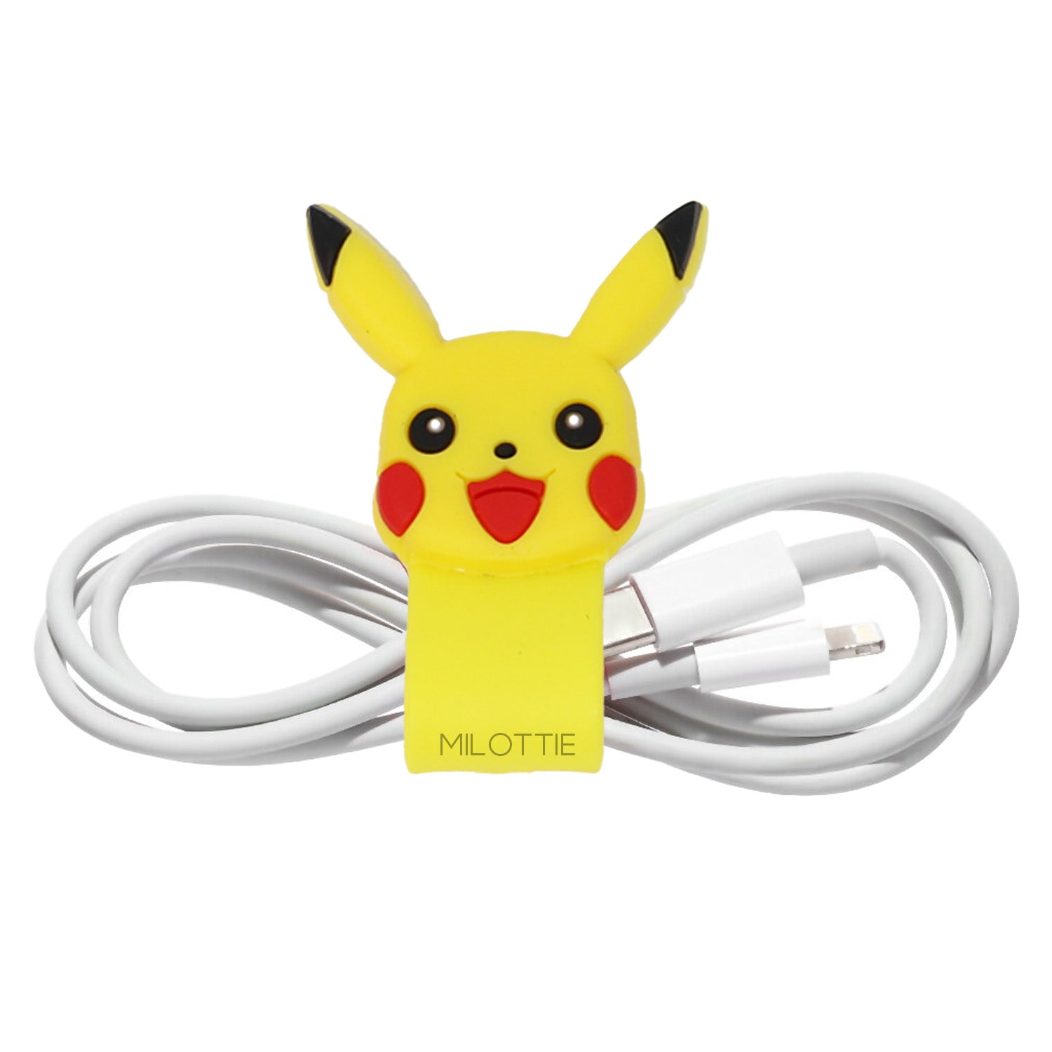 Pikachu Snap Button Cable Organizer