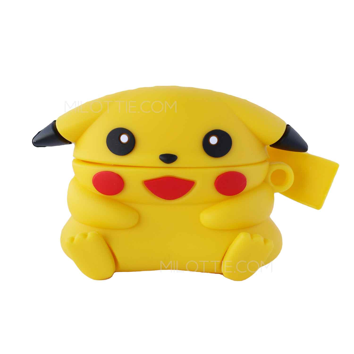 Pikachu Sitting Pokemon Airpods Case - 0