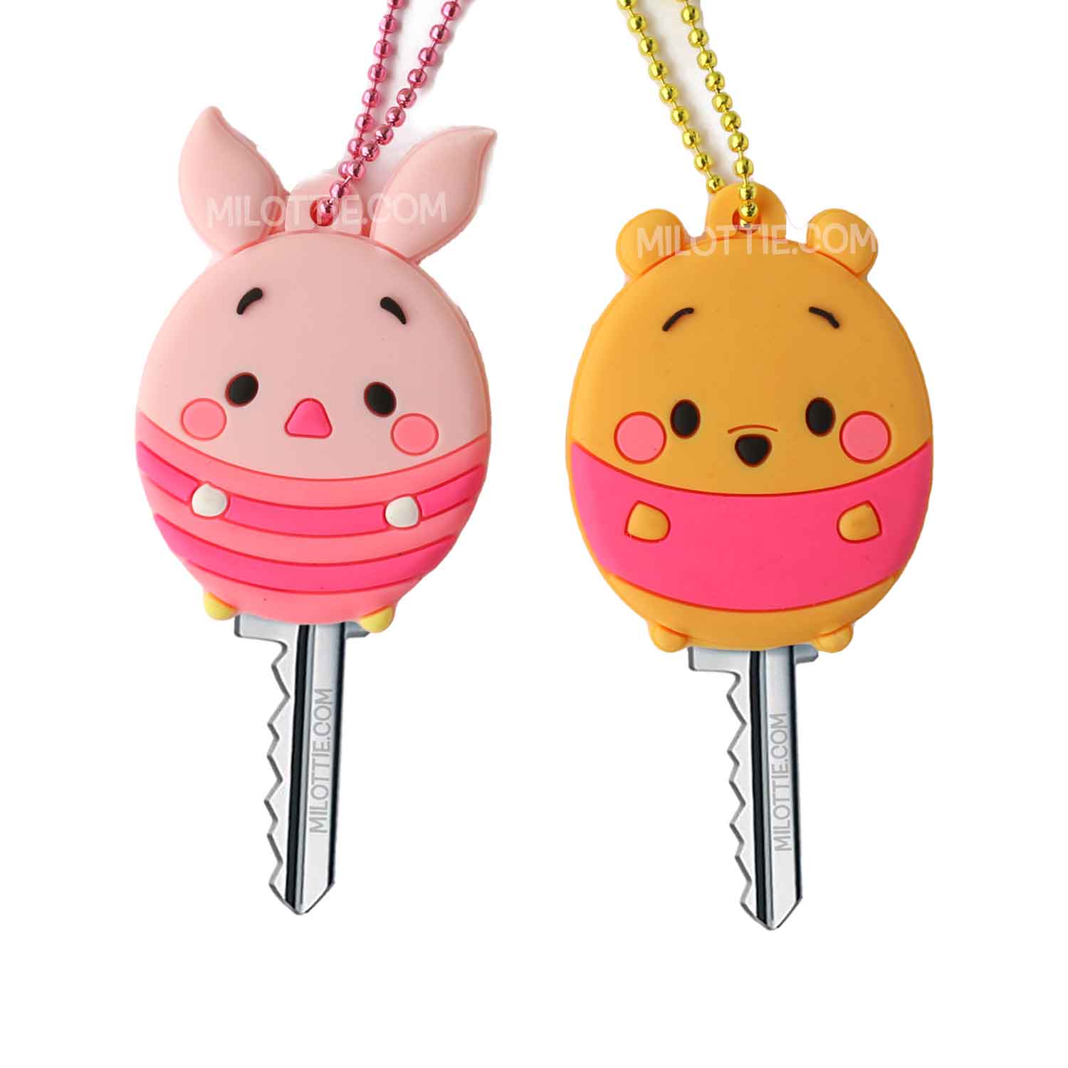 piglet and pooh key covers - Milottie