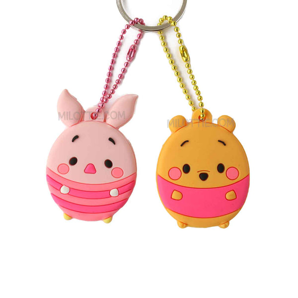 Pooh & Piglet Ufufy Key Covers Set