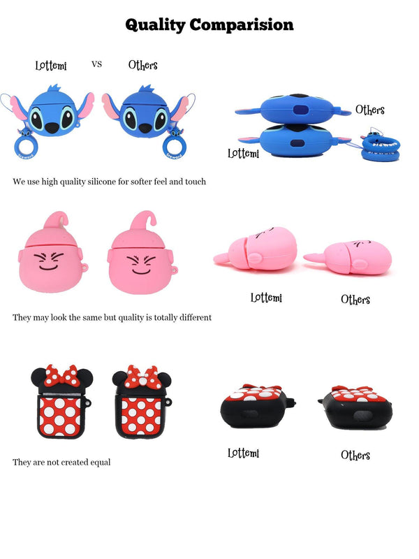 Piglet Tsum Tsum Winnie the Pooh Apple Airpods Case - Lottemi