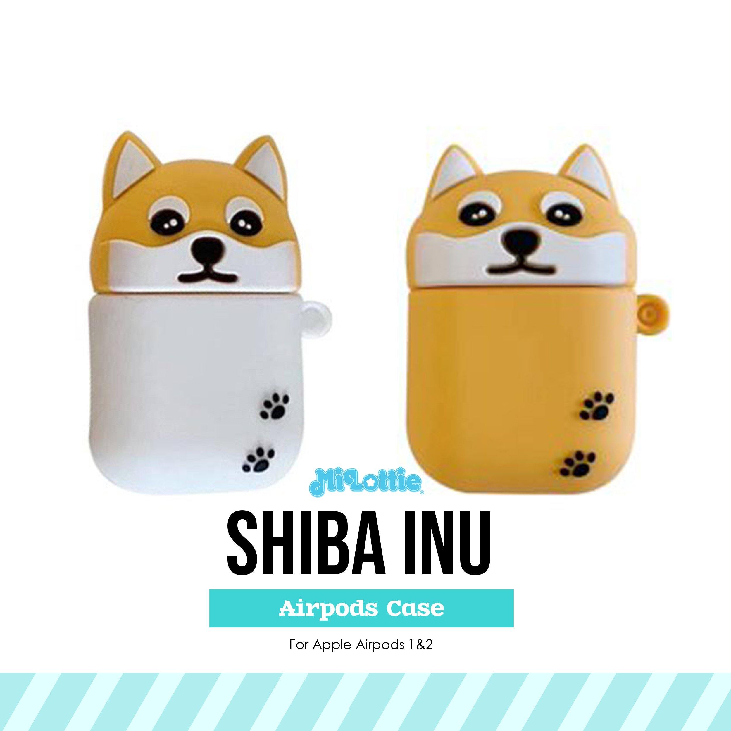 Shiba Inu Corgi Dog Apple Airpods Case - Lottemi