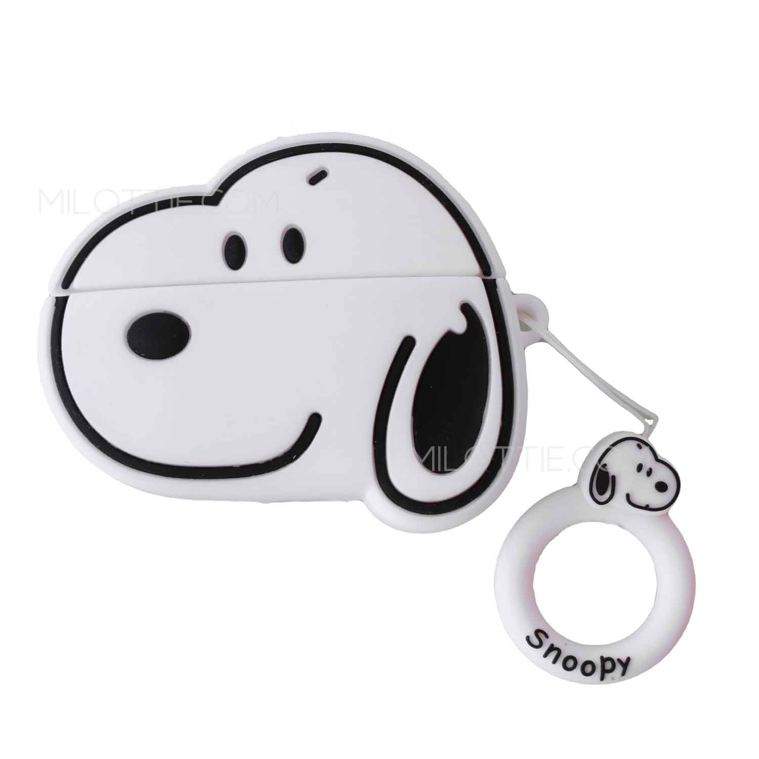 Peanuts Snoopy Head Airpods Case