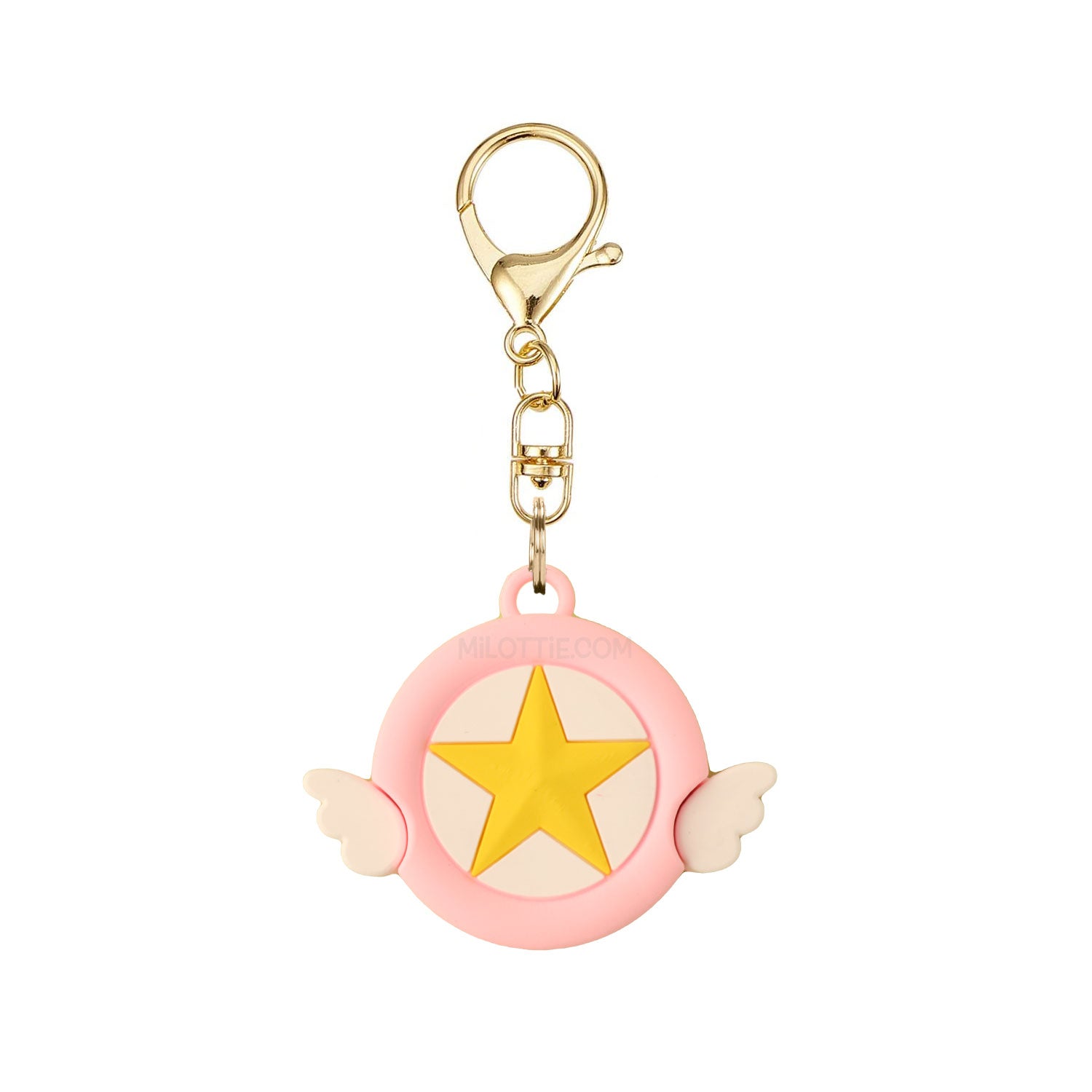 Sakura Card Captor Star Wand AirTag Case Key Chain