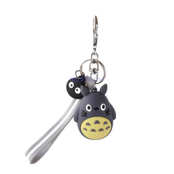 Totoro soot charm Keychain