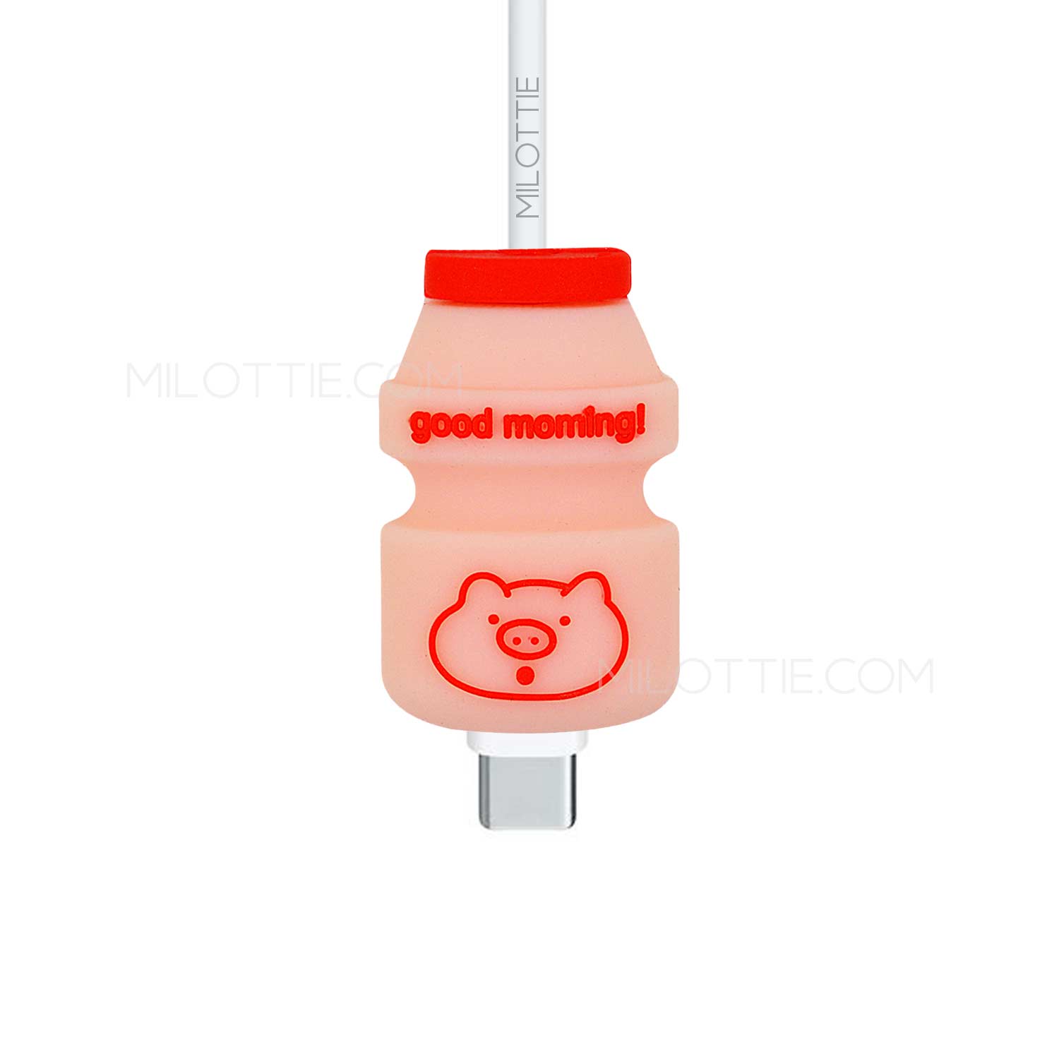 Pig Yakult USB-C Cable Protector - 0